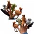5 Piece Soft Assorted Australian Animal Finger Puppets for Children Story Time