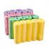 5 Rolls pack Pe Garbage Bags Disposable Waste Trash Storage  Container 45 50cm