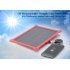 5 Watt Monocrystalline portable solar panel charger with IP55 rating for outdoor use and has a transformer and charging protection for phones and gadgets 