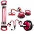 5 in 1 AB Wheel Roller Kit AB Roller Pro Portable Equipment  red