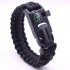 5 in 1 Multi function Outdoor Seven core Umbrella Rope Lanyard Camping Adventure Bracelet Forest jungle camouflage