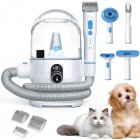 5 in 1 Pet Grooming Kit + Low Noise Pet Grooming Vacuum W/ 2 L Dust Cup + Vacuum Up 99% Pet Hair