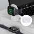 5 in 1 Portable Wireless Charger Usb Card Reader Tf Expansion Hard Drive Compatible For Iwatch 5 6 7 Charging Dock Station black