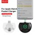 5 in 1 Portable Wireless Charger Usb Card Reader Tf Expansion Hard Drive Compatible For Iwatch 5 6 7 Charging Dock Station black