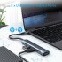 5 in 1 Type c To 60w Pd Charging   Dp Data Transmission   Usb3 0 Docking Station Adapter Black