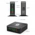 5 in 1 USB Hub 75W Multiport USB Charging Station Hub Adapter PD USB Splitter QC3 0 Fast Charging Rotation Stand UK Plug