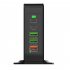 5 in 1 USB Hub 75W Multiport USB Charging Station Hub Adapter PD USB Splitter QC3 0 Fast Charging Rotation Stand UK Plug