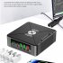 5 in 1 USB Hub 75W Multiport USB Charging Station Hub Adapter PD USB Splitter QC3 0 Fast Charging Rotation Stand UK Plug