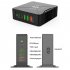 5 in 1 USB Hub 75W Multiport USB Charging Station Hub Adapter PD USB Splitter QC3 0 Fast Charging Rotation Stand UK Plug