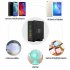 5 in 1 USB Hub 75W Multiport USB Charging Station Hub Adapter PD USB Splitter QC3 0 Fast Charging Rotation Stand UK Plug