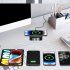 5 in 1 USB Hub 75W Multiport USB Charging Station Hub Adapter PD USB Splitter QC3 0 Fast Charging Rotation Stand UK Plug