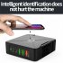 5 in 1 USB Hub 75W Multiport USB Charging Station Hub Adapter PD USB Splitter QC3 0 Fast Charging Rotation Stand UK Plug