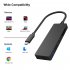 5 in 1 Usb C Hub Type c To Forhdmi 4k Multiport Adapter Usb2 0 3 0 Forhdmi Card Reader black
