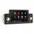 5 inch 1 Din Car Mp5 Player Bluetooth Mp4 Radio for Carplay Mobile Phone Interconnected Black
