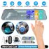 5 inch Rearview Mirror Car Dvr Dash Cam 1080P 2 5d Touch Night Vision Front Rear HD Video Driving Recorder