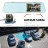 5 inch Rearview Mirror Car Dvr Dash Cam 1080P 2 5d Touch Night Vision Front Rear HD Video Driving Recorder