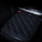 50*53CM 12V Car Seat Heater Plush Electric Heated Seats Interior Accessories Love black