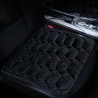 50 53CM 12V Car Seat Heater Plush Electric Heated Seats Interior Accessories Diamond black