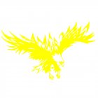 50 * 80cm Animal Eagle Car-styling Motorcycle <span style='color:#F7840C'>Car</span> Sticker Vinyl Decal yellow