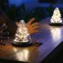 50 Leds Solar Starry Sky Light With Remote Control 8 Lighting Modes 3 Adjustable Brightness IP65 Waterproof Outdoor Courtyard Light  132 x 132 x 160mm  Warm Whi
