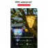 50 Leds Solar Starry Sky Light With Remote Control 8 Lighting Modes 3 Adjustable Brightness IP65 Waterproof Outdoor Courtyard Light  132 x 132 x 160mm  Warm Whi