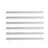 50 PCS Masks Nose Strips Aluminum Strips For DIY Masks Nose Bridge Clips Craft Accessories  White K 50 roots