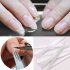50 Pcs Nail Extension Fibernails Fiberglass Nail Form Acrylic Tips Fiber Glass Nails Silk Building Extension Manicure Tool