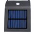 50 lumens LED outdoor Security light with solar panel charger and 500mAh battery is great for lighting up pathways  patios and gardens