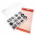 50 pcs Nitrile Rubber O rings Sealing Washers with Box Repair