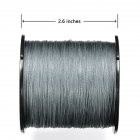500 M Fishing  Line 8 Strands PE Braided  Strong Pull Main Line Fishing Line Fishing Tackle gray 500m 10LB 0 12mm