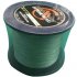500 M Fishing  Line 8 Strands PE Braided  Strong Pull Main Line Fishing Line Fishing Tackle Dark green 500m 10LB 0 12mm