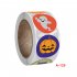 500 Sheets roll Self adhesive Halloween  Roll  Sticker Multiple Halloween Pattern Candy Envelope Sticker 2 5cm   1inch