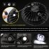 500 W 30000LM 7 inch LED Yellow and White Halo Angel Eye Headlights For Jeep Wrangler Led Beam Headlamp H4 H13  six beads with lens  H type Led Headlight