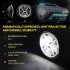 500 W 30000LM 7 inch LED Yellow and White Halo Angel Eye Headlights For Jeep Wrangler Led Beam Headlamp H4 H13  left and right four eyes  X type Led Headlight