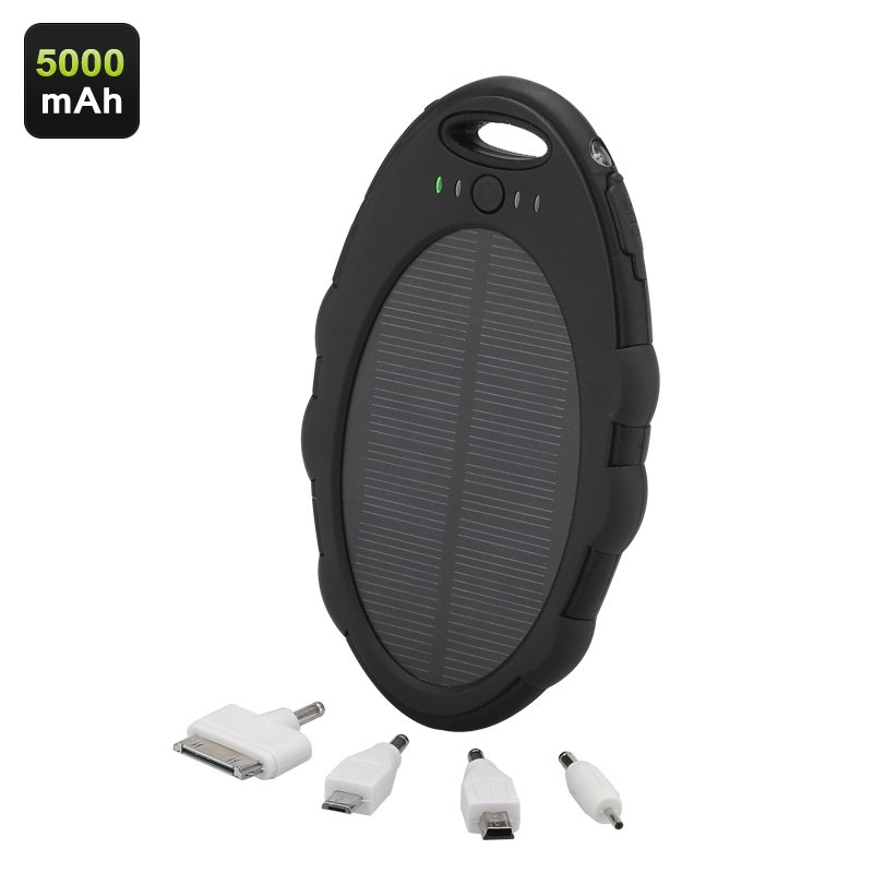 5000mAh IP65 Solar Charger