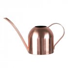 500ML Stainless Steel Long Mouth Watering Can Kettle for House Plant Indoor Outdoor  Rose gold