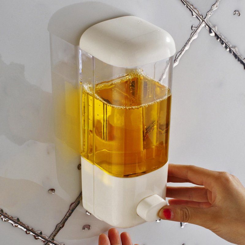 500ML Wall Mounted Shampoo Shower Gel Bottle
