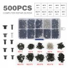 500Pcs Screw Kit Fit for Most Laptop Notebook Computer 100 pcs/ set