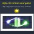 500lm Solar Split Wall Lamp Human Body Induction Lighting Street Lamp Outdoor Light Split double head 78LED