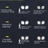 500lm Solar Split Wall Lamp Human Body Induction Lighting Street Lamp Outdoor Light Split double head 78LED