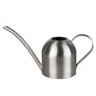 500ml Long Mouth Pot Sprinkling Portable Stainless Steel Household Outdoor Watering Can Flowers <span style='color:#F7840C'>Gardening</span> Tools Silver