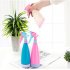 500ml Multifunctional Hand held Manual Watering Bottle Water  Sprayer For Irriagtion Pink