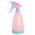 500ml Multifunctional Hand held Manual Watering Bottle Water  Sprayer For Irriagtion Pink