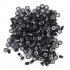 500pcs Silicone Micro Ring Aluminium Rings Links Beads Hair Extensions Tools for Human Hair Dark brown