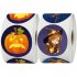 500pcs roll Self adhesive Label Sticker Halloween Pumpkin Pattern Candy Wrapping  Paper K 22 38 3 8cm   1 5inch