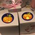 500pcs roll Self adhesive Label Sticker Halloween Pumpkin Pattern Candy Wrapping  Paper K 22 38 3 8cm   1 5inch
