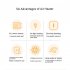 500w Fan Heater 120 Degree Wide Angle Portable Fast Heating Electric Heater for Bedroom Office Indoor Use EU Plug