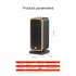 500w Fan Heater 120 Degree Wide Angle Portable Fast Heating Electric Heater for Bedroom Office Indoor Use US Plug