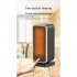 500w Fan Heater 120 Degree Wide Angle Portable Fast Heating Electric Heater for Bedroom Office Indoor Use US Plug