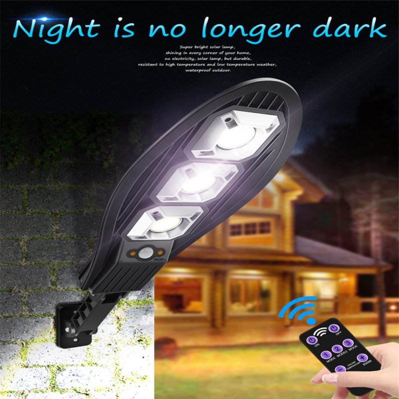 500w Led Solar Light Outdoor Solar Lamp Waterproof Pir Motion Sensor Street Light For Garden Decoration Solar Ligh with remote control